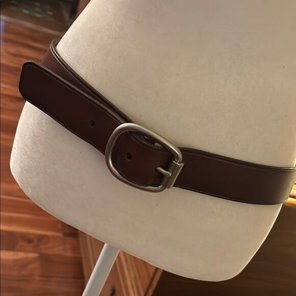 Fossil Brown Leather Belt - M - Picture 1 of 8